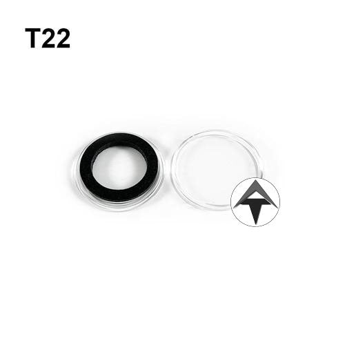 Air-Tite Model T-22 Black Ring Coin Capsule